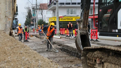 Düzce’de içme suyu şebekesi yenileniyor