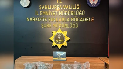 Şanlıurfa'da gerçekleştirilen narkotik operasyonda büyük miktarda uyuşturucu ele geçirildi