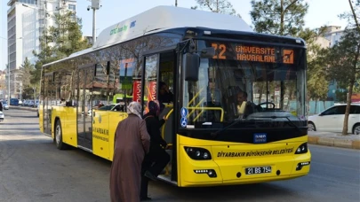 Diyarbakır'da Bayram Boyunca Toplu Ulaşım Ücretsiz!