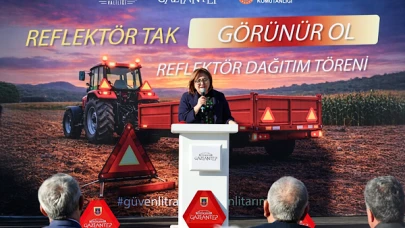 Gaziantep'te çiftçilere reflektörler ücretsiz dağıtılmaya başlandı