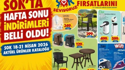 ŞOK Market'in 18-21 Nisan Tarihleri Arasında Satışa Sunacağı Yeni Ürünler İndirim Fırsatlarıyla Dolu!