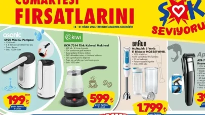 18 Nisan 2026'da ŞOK Market'te Yer Alacak İndirimli Ürünler İçin Aktüel Kataloğu Yayımlandı