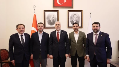 Başkan Çetinkaya, Ankara'da çeşitli ziyaretlerde bulundu!