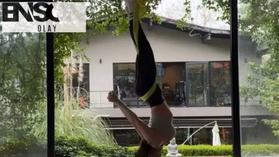 İlayda Alişan, Sosyal Medyayı Sallayan Bir Yoga Performansı Sergiledi! Zorlu Pozlar Onun İçin Birer Oyun Haline Geldi