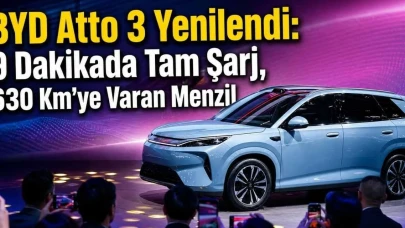 Çinli Otomobil Üreticisi BYD, Elektrikli Araç Pazarında Yeni Atto 3 Modelini Tanıttı