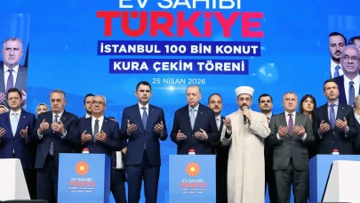 İstanbul’da 100 bin kişiye konut müjdesi: TOKİ'nin kura çekilişi tamamlandı!