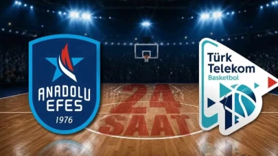 Anadolu Efes ile Türk Telekom arasındaki maçın yayın kanalı ve saati belli oldu mu?