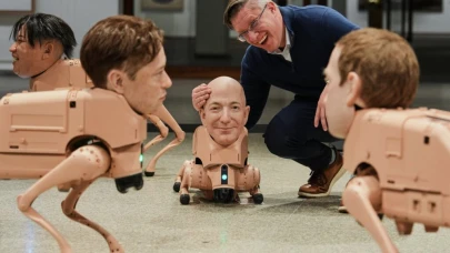 Elon Musk, Zuckerberg ve Bezos'un Silikon Kafaları Robot Köpeklere Yerleştirildi