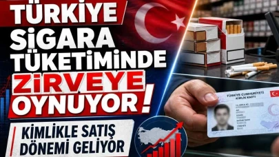Türkiye'de Sigara Tüketimi Rekor Kırıyor! Kimlikle Satış Zorunluluğu Yolda