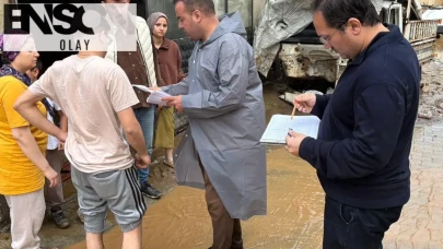 Köşk’te meydana gelen sel felaketinde hasar gören sanayi sitesinde önlem seferberliği: Esnafın zararı tespit ediliyor
