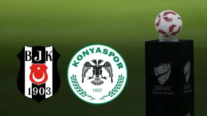 Beşiktaş ile Konyaspor Ziraat Türkiye Kupası yarı finalinde karşı karşıya gelecek! Maçın tarihi, saati ve yayın kanalı belli oldu mu?