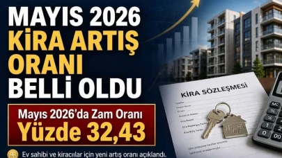 Mayıs 2026 Kira Zammı Yüzde 32,43 Olacak!