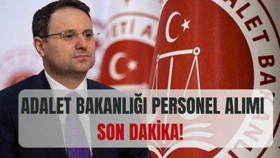 Adalet Bakanlığı'ndan Beklenen Haber Geldi! Sözleşmeli Personel Alımı Detayları Açıklandı!