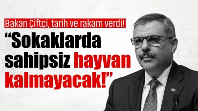 Bakan Çiftçi, tarih ve rakam verdi! Sokaklarda sahipsiz hayvan kalmayacak!