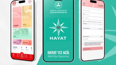 HAYAT 112'nin logosundaki Koordinasyon Yıldızı detayı dikkat çekiyor