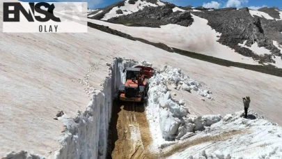 Alanya'da yaz mevsimine hazırlık kapsamında karla mücadele çalışmaları başladı!