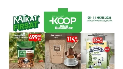 Tarım Kredi KOOP'ta muhteşem fırsatlar sizleri bekliyor: İndirim Şöleni 5-11 Mayıs 2026'da başlıyor!