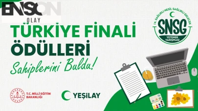 Sağlıklı Geleceğe İlk Adım Yarışması'nda Türkiye Birincileri Ödül Aldı