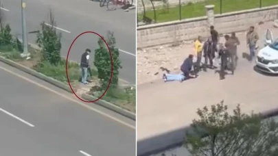 Okul yakınında yaşanan dehşet anları: Ardı ardına ateş edildi, panik başladı