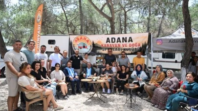 Sarıçam'da yeni bir karavan parkı ziyaretçilerini ağırlamaya başladı