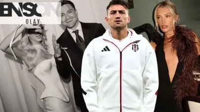 Milli futbolcumuz Cengiz Ünder ve sevgilisi Bilge Yenigül, Roma'da dünyaevine girdi