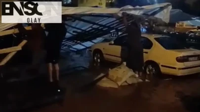 Adana'da Kurban Pazarı'nı sel vurdu: Hayvanlar sular altında kaldı