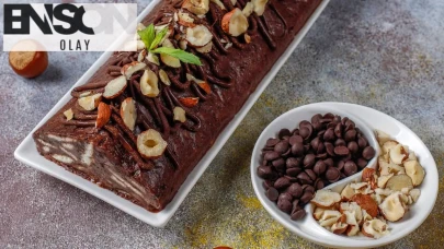 Fırın yok, pişirme yok! 10 dakikada mozaik pasta tarifi