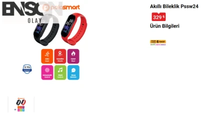 BİM’de haftanın teknoloji fırsatı: BİM’e 25 Mayıs Pazartesi Polosmart Akıllı Bileklik geliyor!