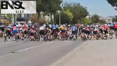 Uluslararası Samsun Gran Fondo Yarışı'nda Meydana Gelen Kazada 2 Sporcu Yaralandı