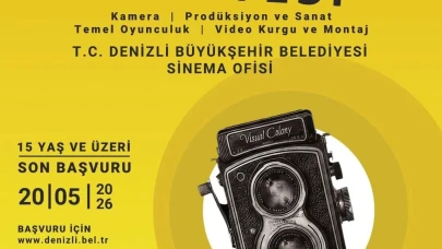 Denizli'de sinema tutkunu olanlara müjde: Sahne arkasında yerinizi almak için hazır olun!