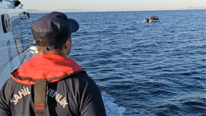 Didim açıklarında gerçekleştirilen heyecan verici operasyon: Hayatta kaldılar