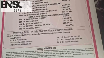 Samsun’da sofraların vazgeçilmezi zamlandı: İşte yeni ekmek fiyatları