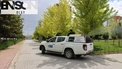 Selçuklu'da yaz mesaisi: Haşerelere karşı gece operasyonu