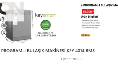 Bulaşık yıkamada zahmetsiz dönem: BİM’den 17 Haziran Çarşamba Keysmart Bulaşık Makinesi fırsatı!