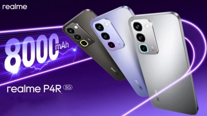 Realme P4R Modeli, 8000mAh'lik Dev Bataryasıyla Görücüye Çıkıyor!