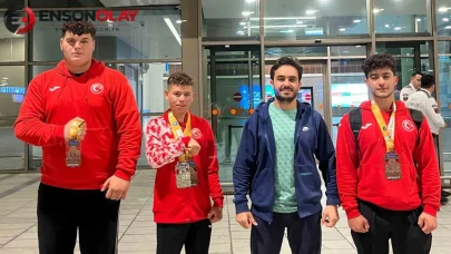Tarsuslu bilek güreşçileri, Avrupa'dan 4 madalya ile geldi