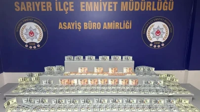 Sarıyer'de AVM'de sahte döviz alarmı : 1 milyon liralık sahte dolarla yakalandı