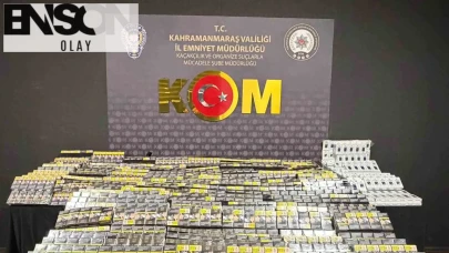 Kaçakçılara göz açtırılmıyor: Kahramanmaraş'ta Binlerce paket sigara ve makaron ele geçirildi