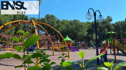 Nazilli’de çehre değişti: Atatürk Parkı baştan aşağı yenilendi