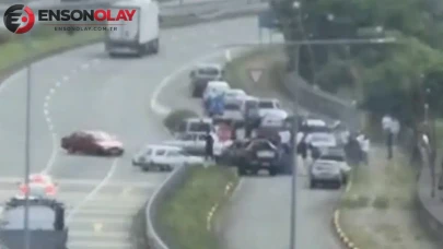 Rize'de düğün konvoyunda drift atan sürücülere rekor ceza