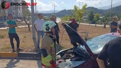 Yayladağı'nda Meydana Gelen Trafik Kazasında 6 Kişi Yaralandı