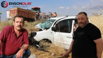Amasya'da cenaze dönüşü feci kaza : 3 ölü, 3 yaralı