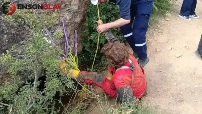 Definecinin cenazesi mağarada 4 gündür kurtarılamıyor, ekipler çalışmalarını sürdürüyor