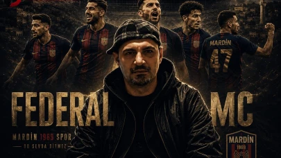 Rap sanatçısı Federal MC, Mardin 1969 Spor için özel bir marş hazırladı!