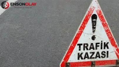 Konya-Eskişehir kara yolunda kaza : Araç şarampole yuvarlandı