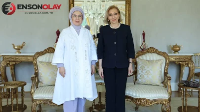 Emine Erdoğan, Lübnan Başbakanı'nın eşi Sahar Selam ile buluştu