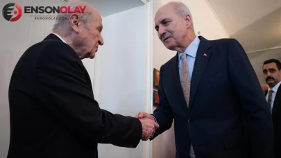 Kurtulmuş, Terörden Arındırılmış Türkiye İçin Bahçeli'yi Ziyaret Etti!