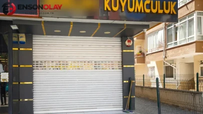 Ankara'da kuyumcuyu soyan silahlı zanlı kaçamadan yakalandı