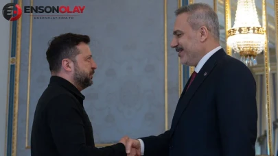 Bakan Fidan, Ukrayna Devlet Başkanı Zelensky ile görüştü