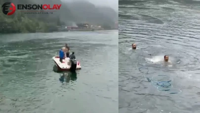 Uzungöl'de çantanın peşine düşen Arap turist hala bulunamadı